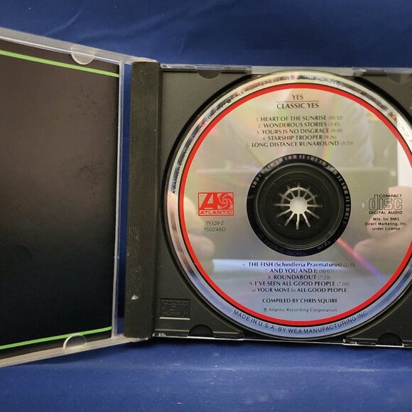 Yes – Classic Yes (1994) CD - Picture 3 of 4